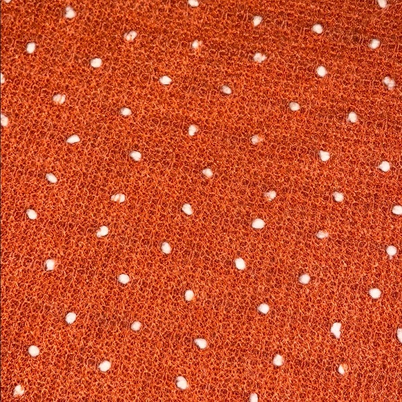 Orange and white tunic dress. Oversized. - Picture 2 of 3